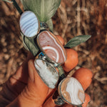 Lace Agate Ring (Size 7.5) - Golden Road Crafted