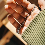 Lace Agate Ring (Size 7.5) - Golden Road Crafted