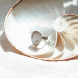 Lace Agate Ring (Size 8.25) - Golden Road Crafted