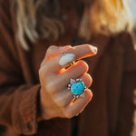 Lace Agate Ring (Size 9) - Golden Road Crafted