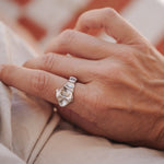 Lichen Ring (Size 8 resizeable) - Golden Road Crafted