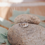 Lichen Ring (Size 8.25 resizeable) - Golden Road Crafted