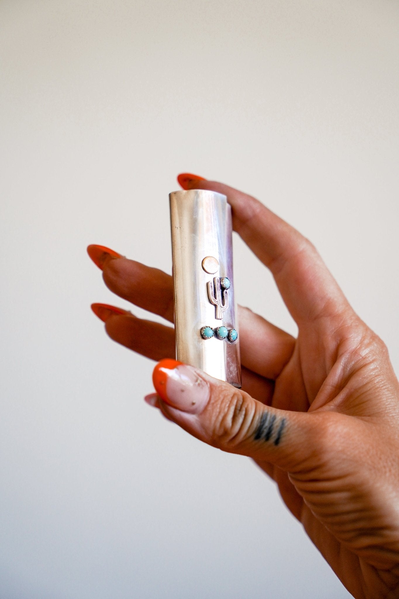 Lighter Case in Lone Mtn Turquoise - Golden Road Crafted