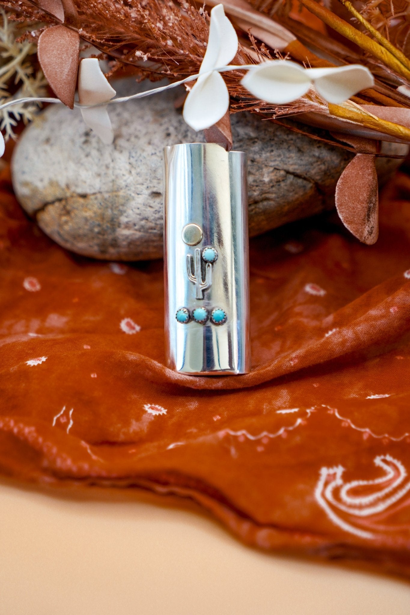Lighter Case in Lone Mtn Turquoise - Golden Road Crafted