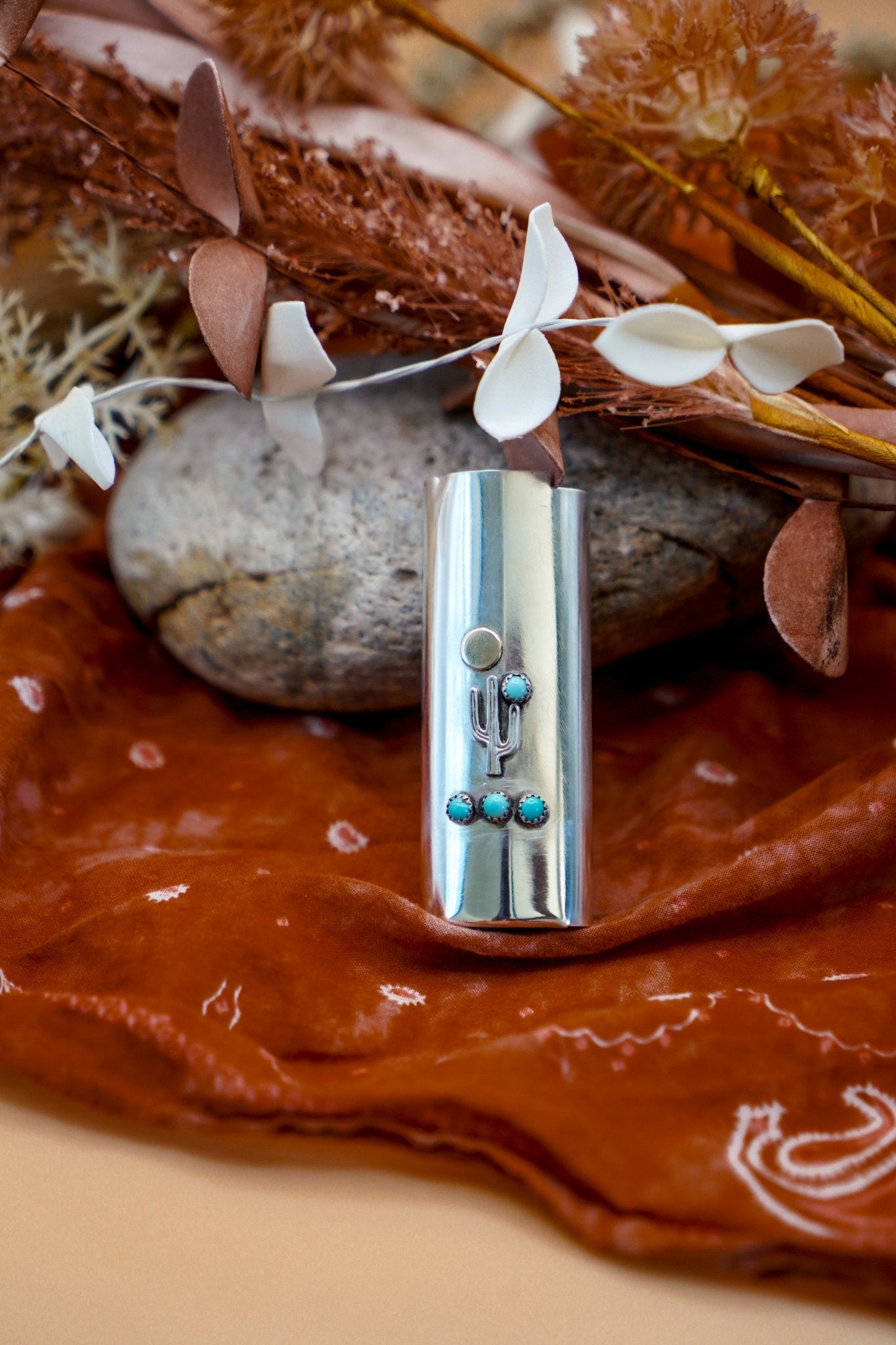 Lighter Case in Lone Mtn Turquoise - Golden Road Crafted