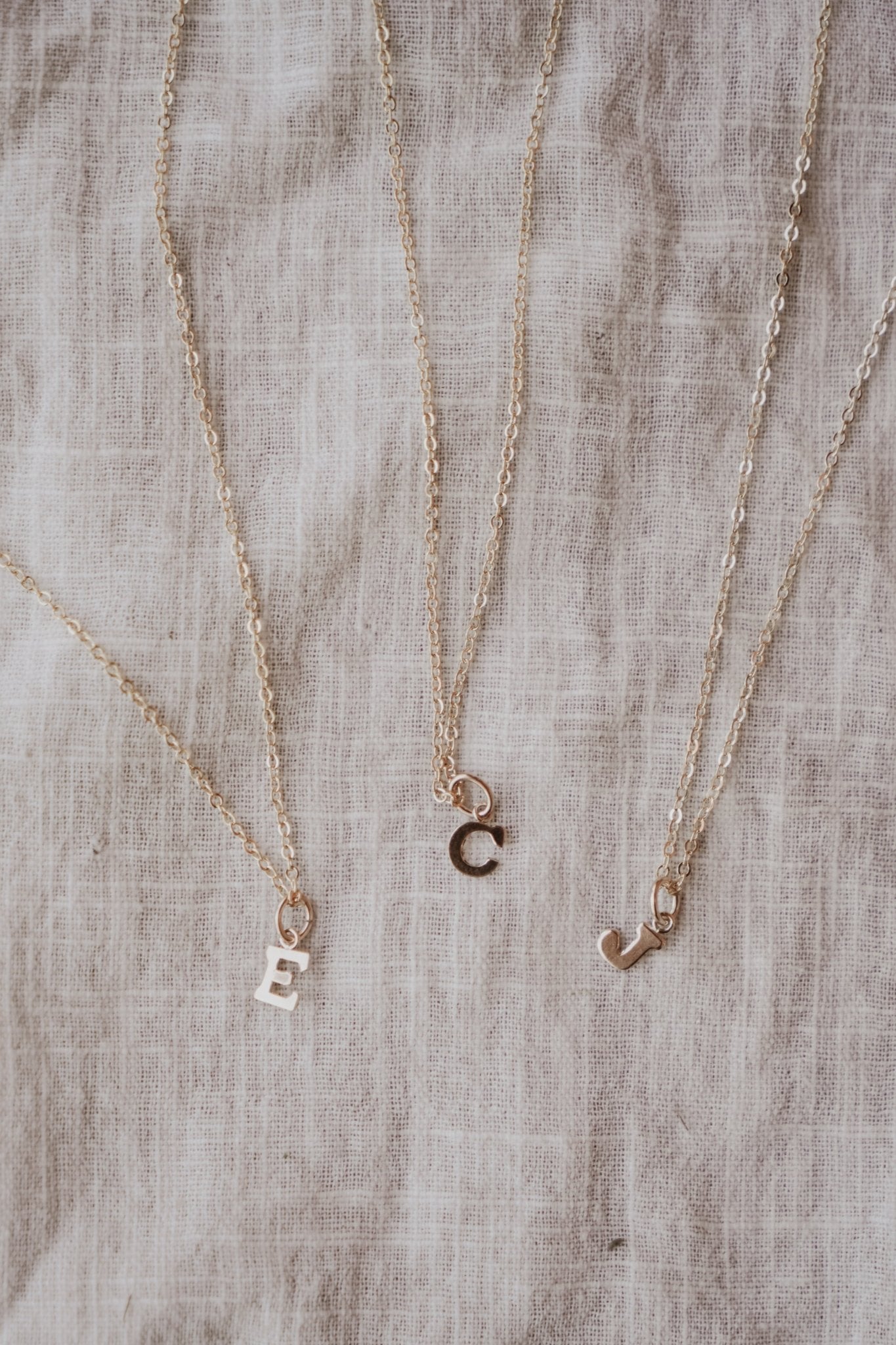 Love Letter Necklaces in 14k Gold - Fill - Golden Road Crafted