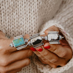 Lucky Keepsake Ring in White Buffalo (Size 8.5) - Golden Road Crafted