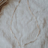 Medium Paperclip Chain Necklace - Golden Road Crafted