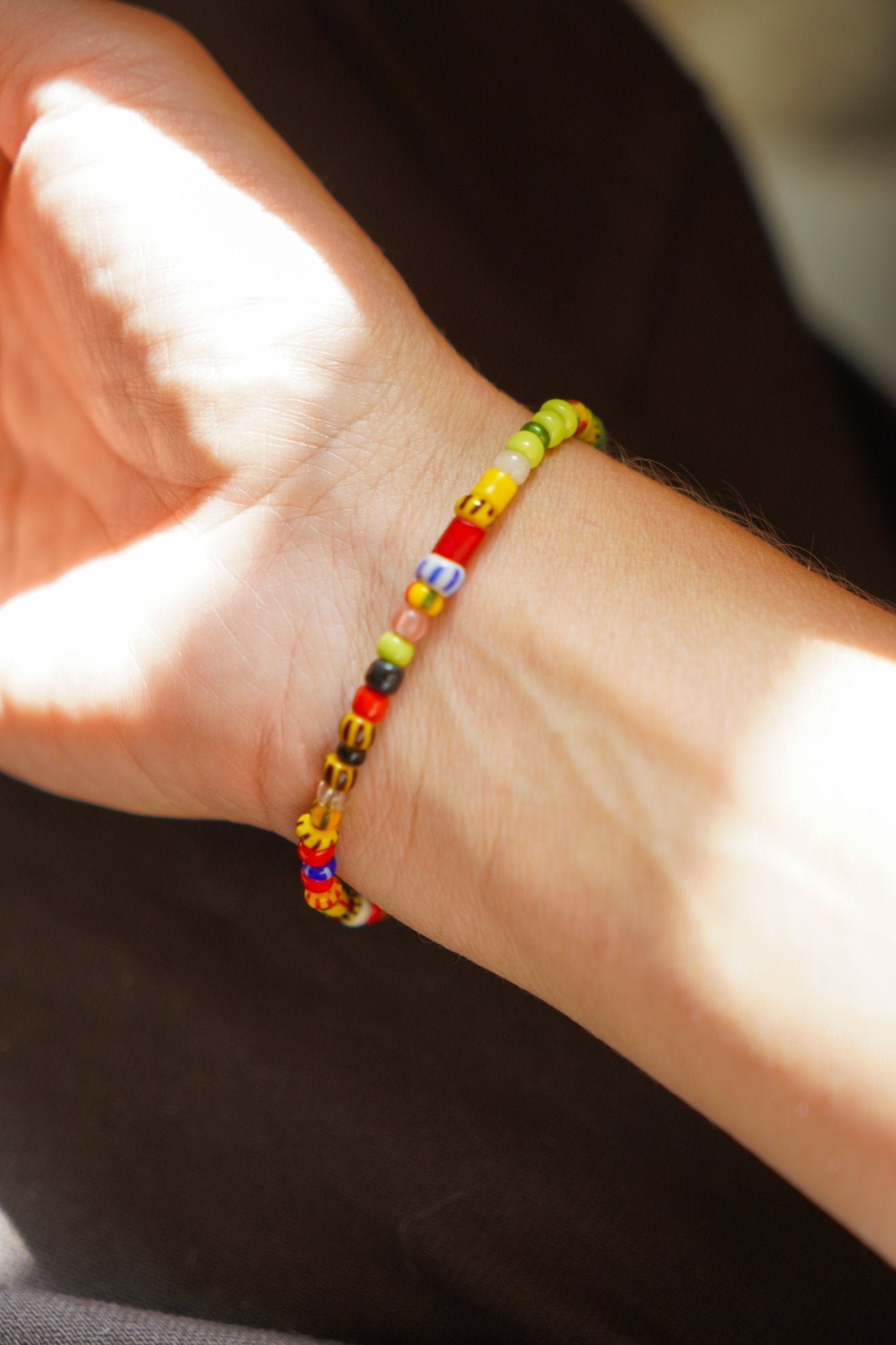 Mixed Up Bracelet No. 1 in Hubei Turquoise - Golden Road Crafted