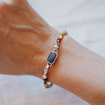 Mixed Up Bracelet No. 1 in Kyanite - Golden Road Crafted