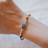 Mixed Up Bracelet No. 1 in Kyanite - Golden Road Crafted