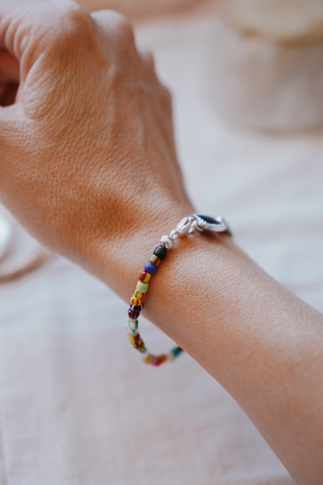Mixed Up Bracelet No. 1 in Kyanite - Golden Road Crafted