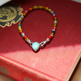 Mixed Up Bracelet No. 2 in Hubei Turquoise - Golden Road Crafted