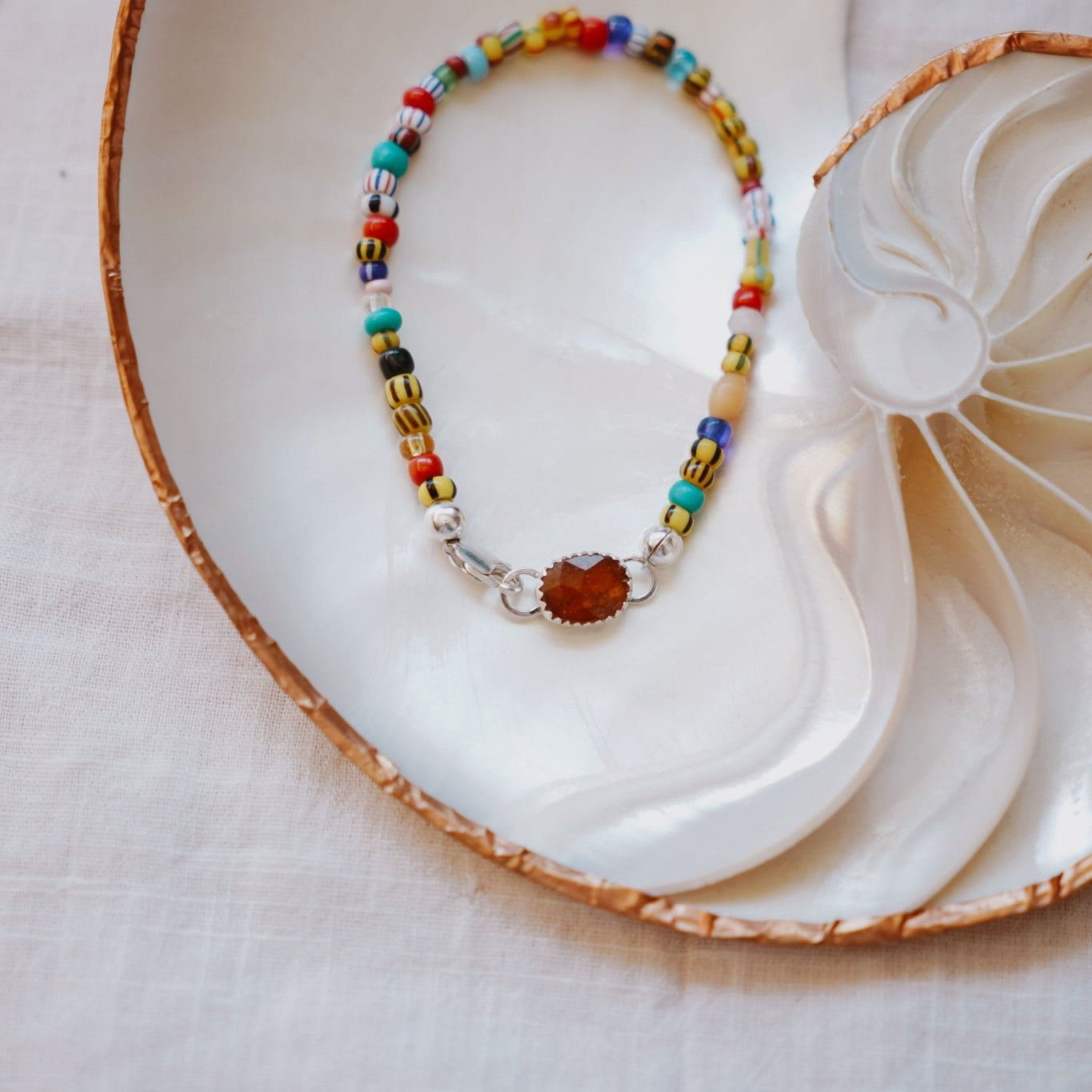 Mixed Up Bracelet No. 2 in Kyanite - Golden Road Crafted