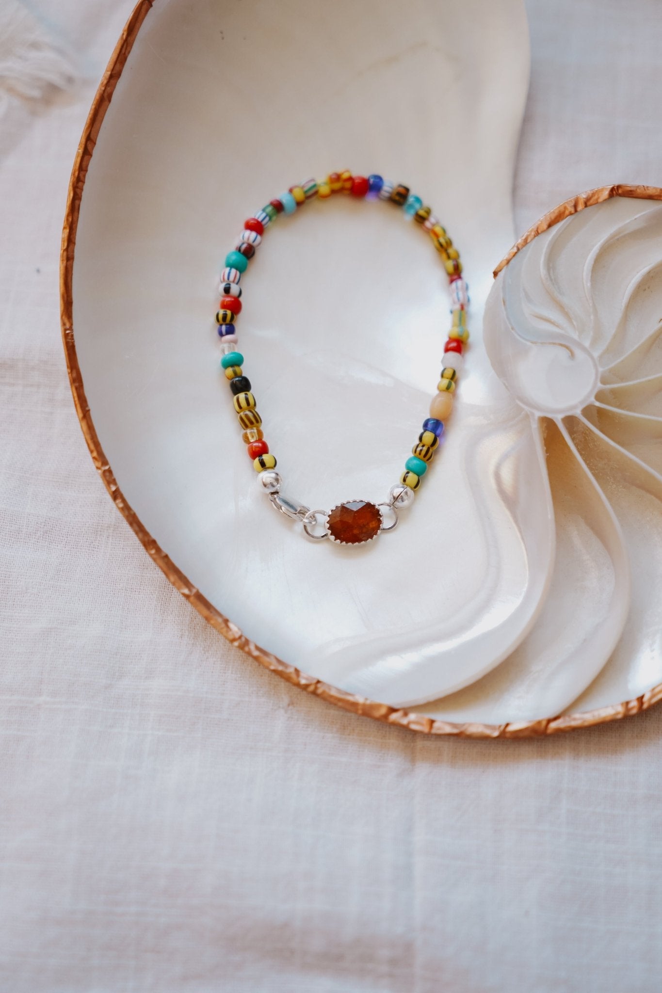 Mixed Up Bracelet No. 2 in Kyanite - Golden Road Crafted