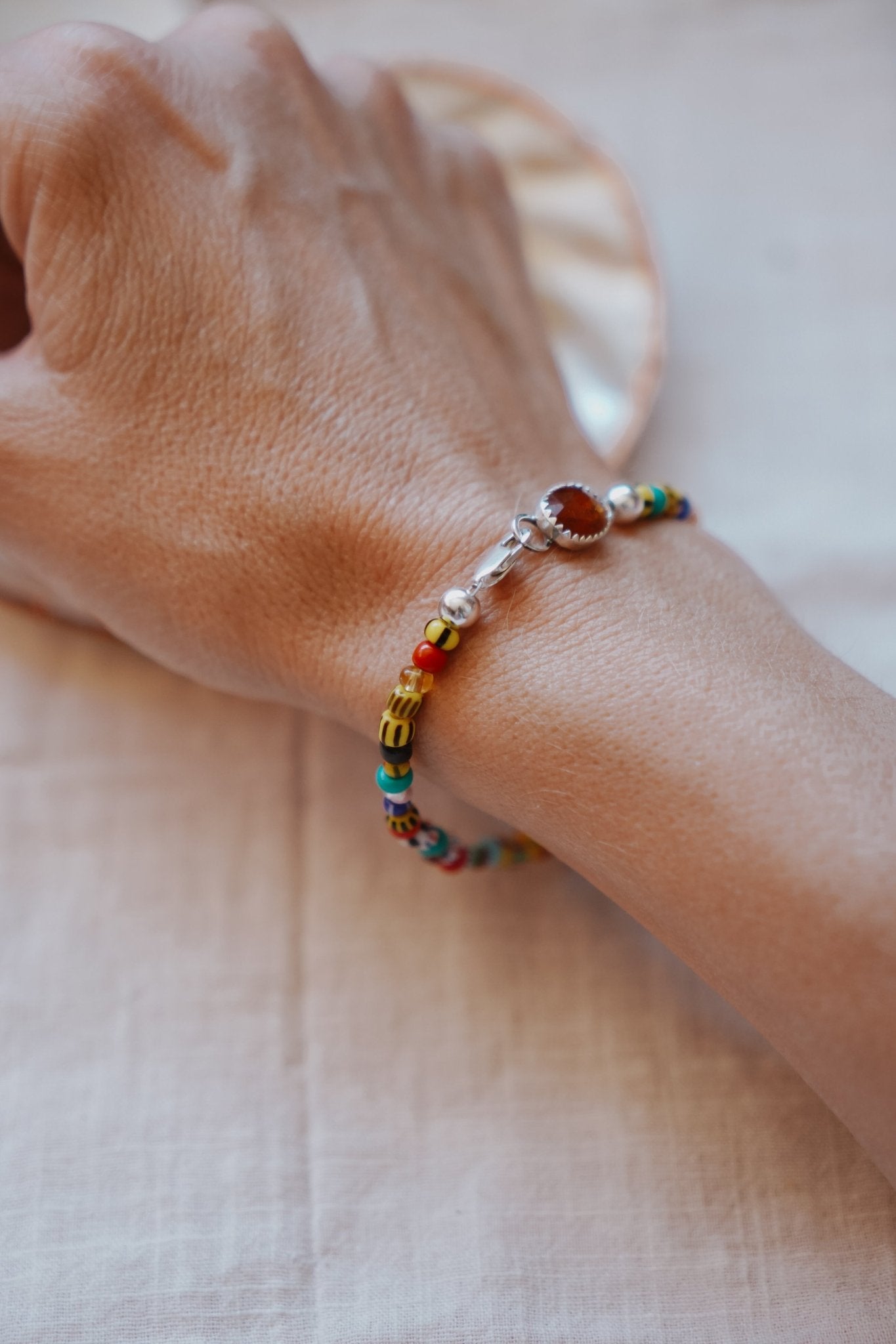 Mixed Up Bracelet No. 2 in Kyanite - Golden Road Crafted