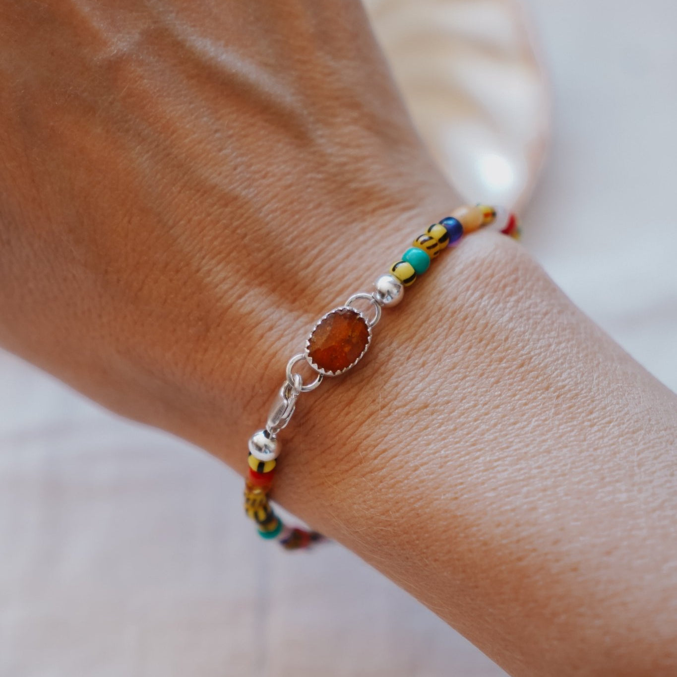 Mixed Up Bracelet No. 2 in Kyanite - Golden Road Crafted