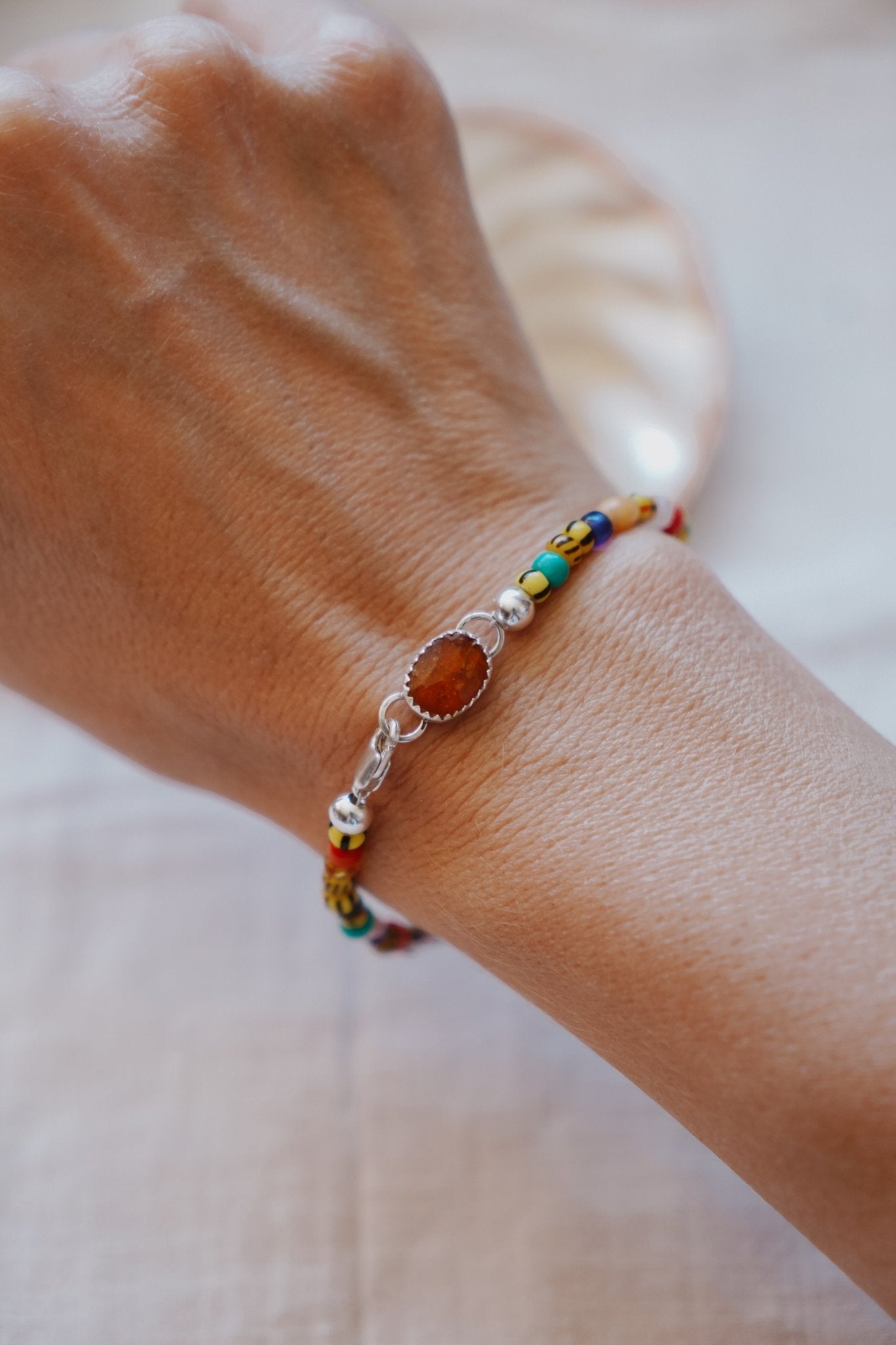 Mixed Up Bracelet No. 2 in Kyanite - Golden Road Crafted