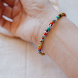 Mixed Up Bracelet No. 2 in Kyanite - Golden Road Crafted