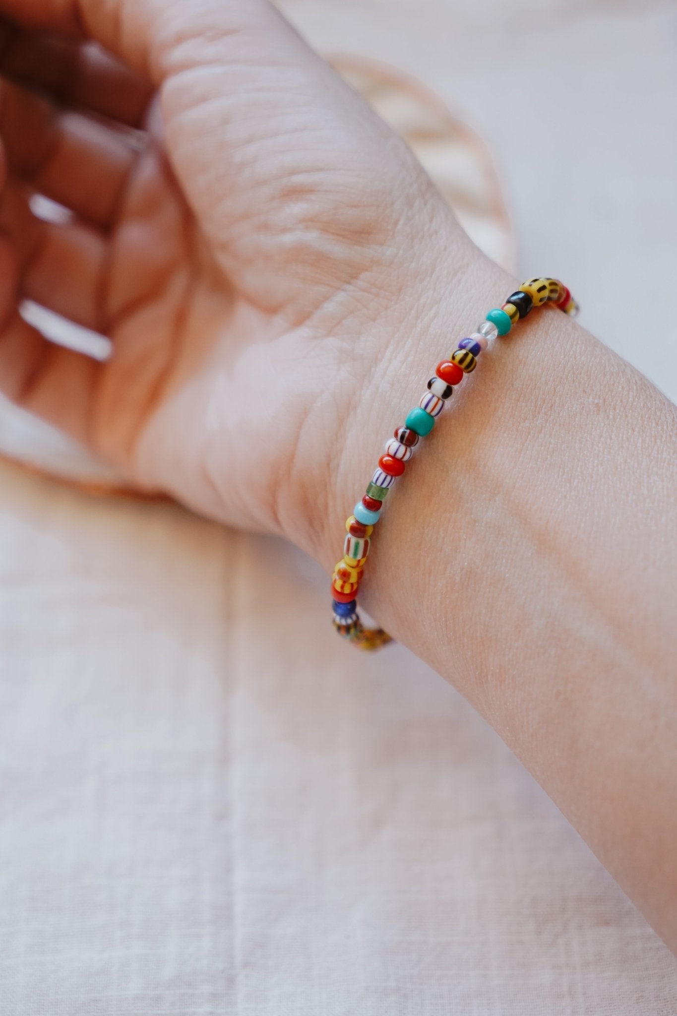 Mixed Up Bracelet No. 2 in Kyanite - Golden Road Crafted