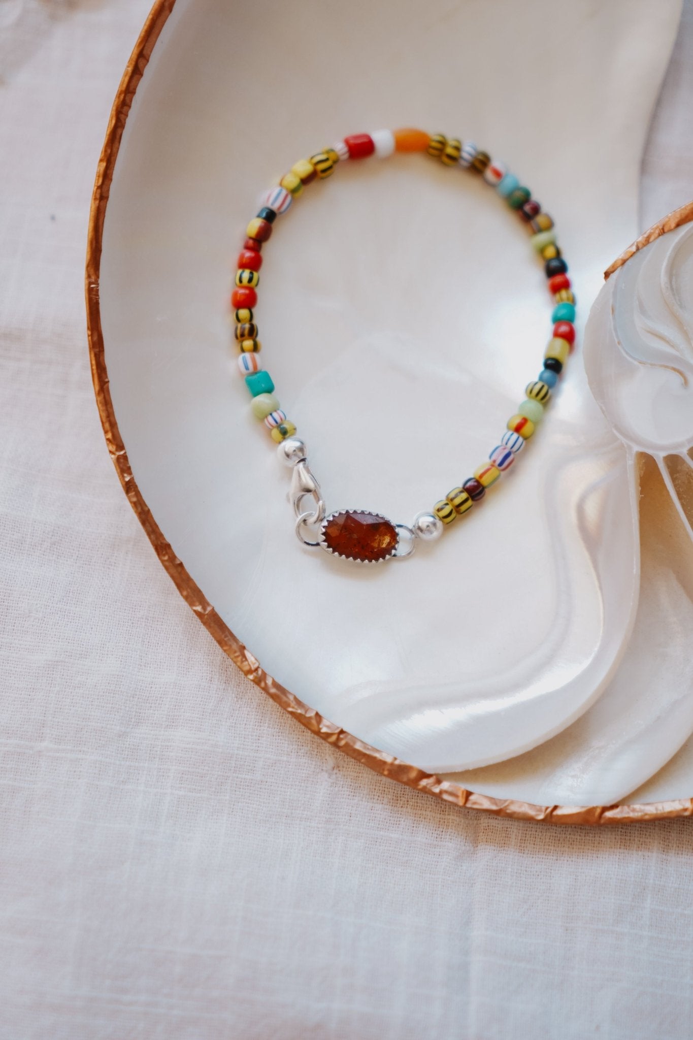 Mixed Up Bracelet No. 3 in Kyanite - Golden Road Crafted