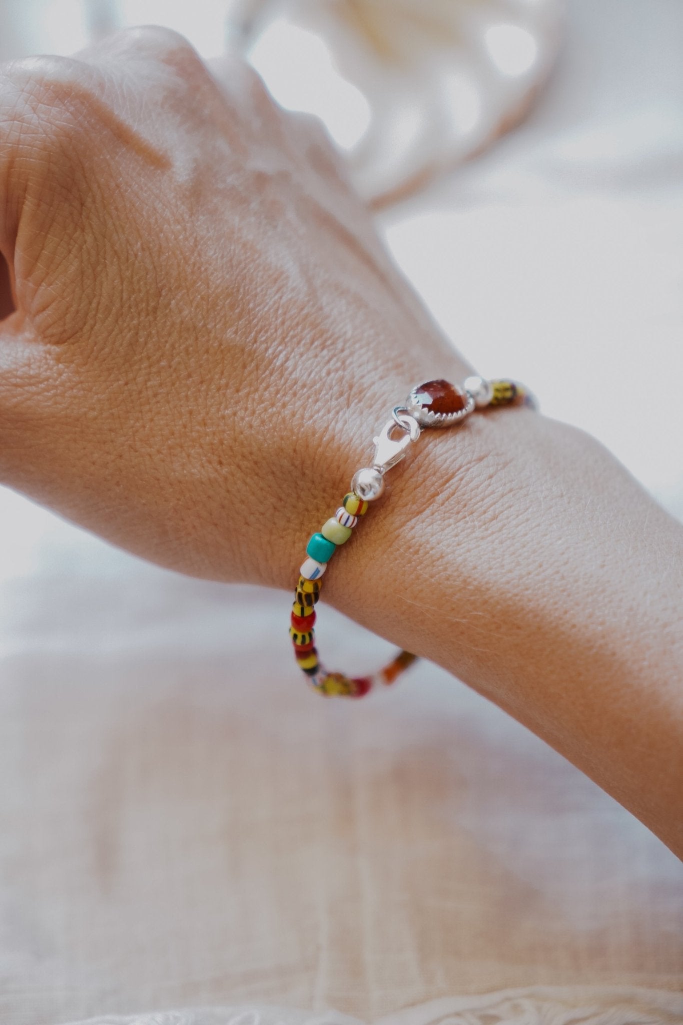 Mixed Up Bracelet No. 3 in Kyanite - Golden Road Crafted