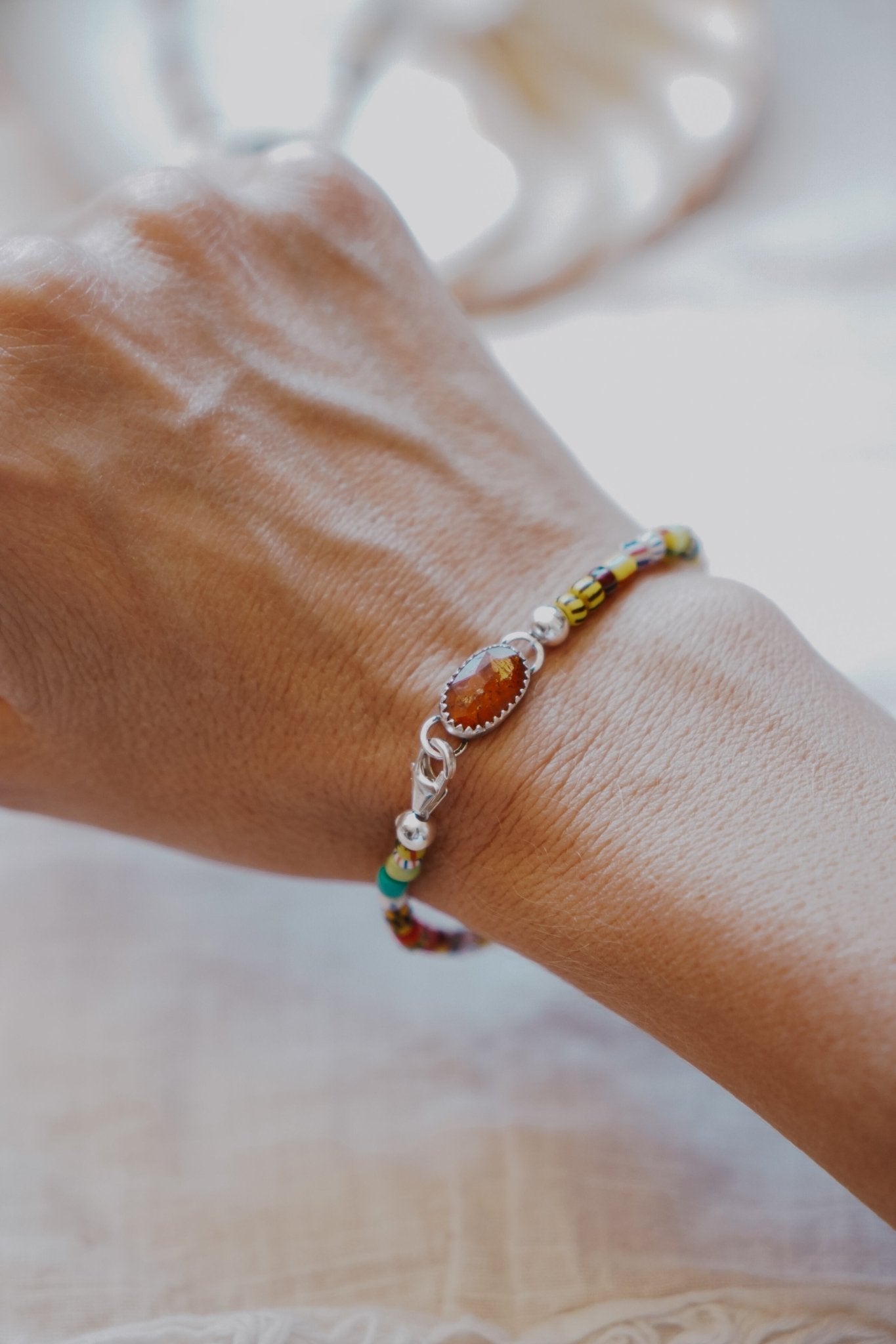 Mixed Up Bracelet No. 3 in Kyanite - Golden Road Crafted