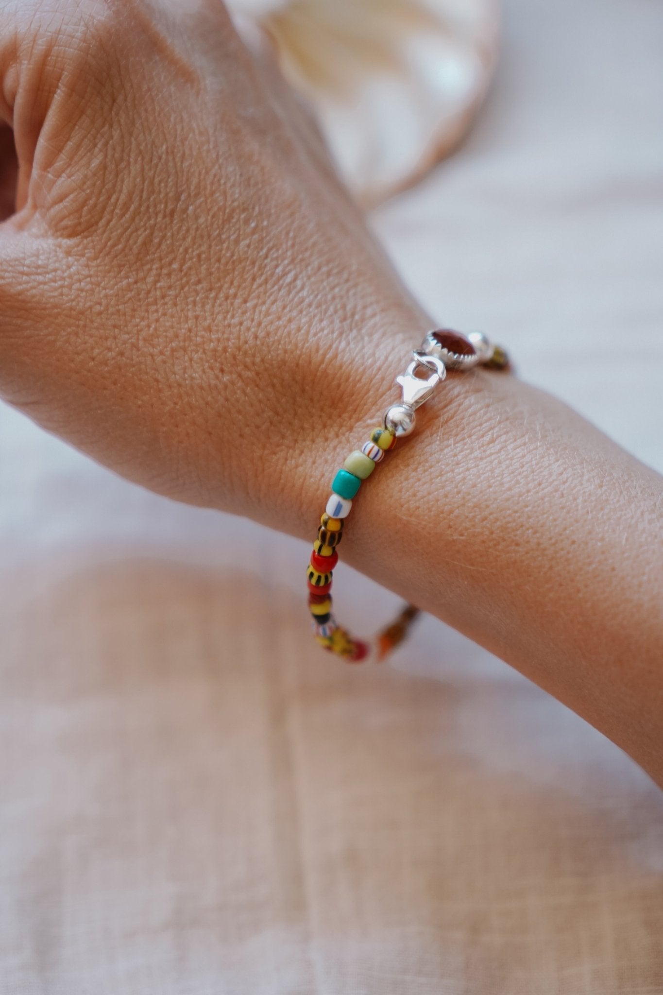 Mixed Up Bracelet No. 3 in Kyanite - Golden Road Crafted