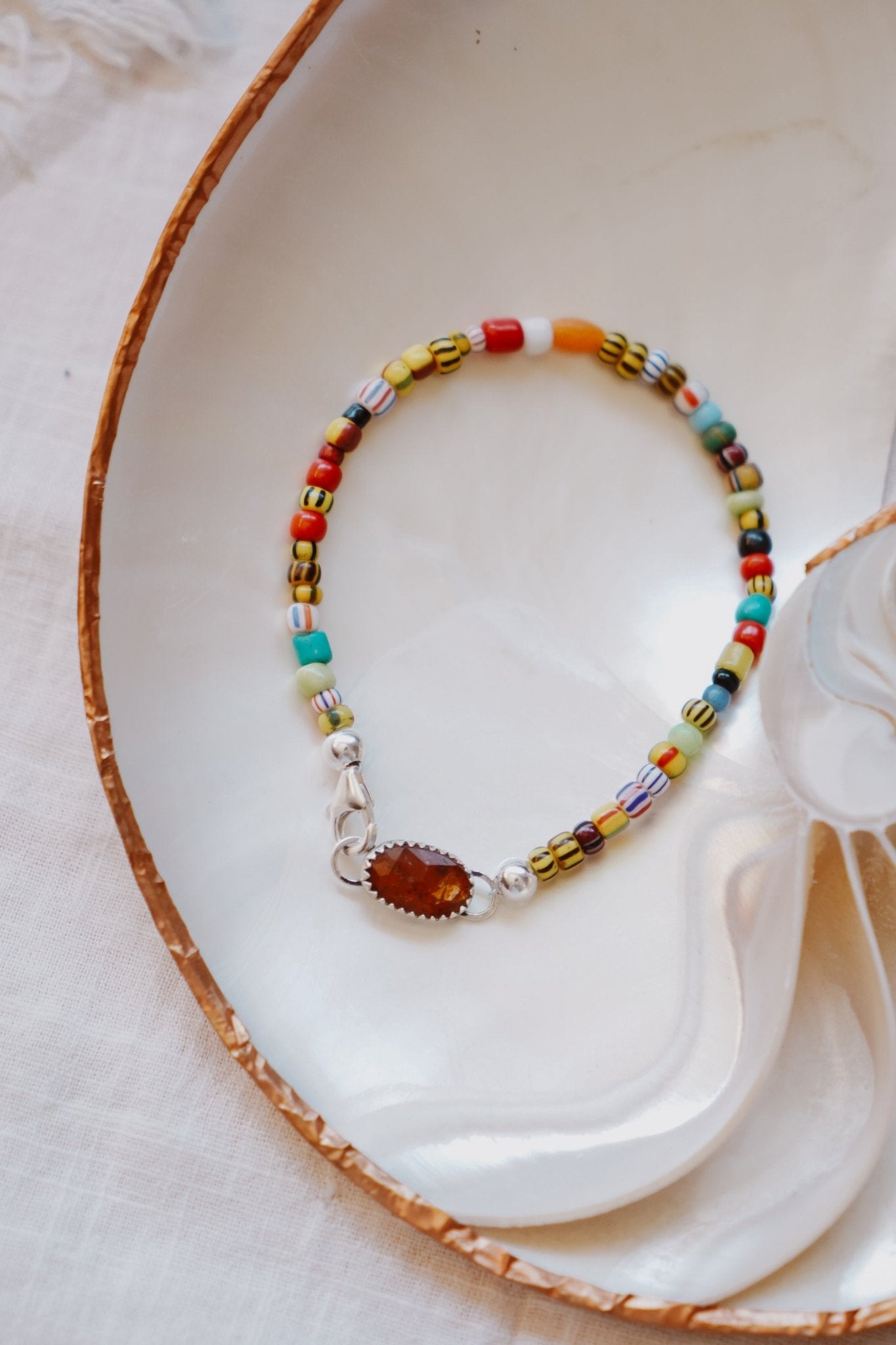 Mixed Up Bracelet No. 3 in Kyanite - Golden Road Crafted