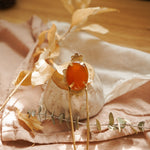 Mojave Hair Fork in Carnelian - Golden Road Crafted