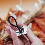 Monsoon Hair Tie in Campitos Turquoise - Golden Road Crafted