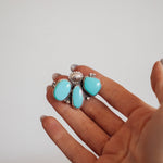 Monsoon Hair Tie in Campitos Turquoise - Golden Road Crafted