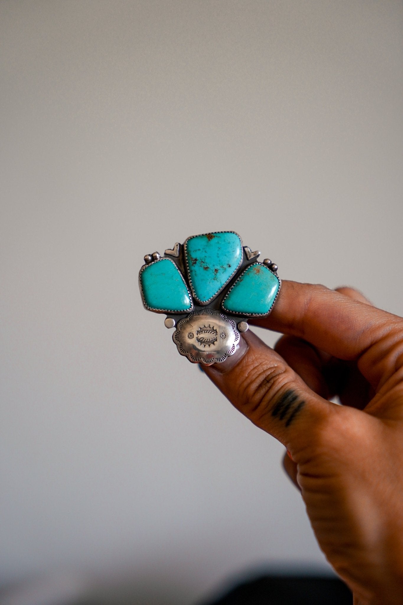 Monsoon Hair Ties in Campitos Turquoise - Golden Road Crafted