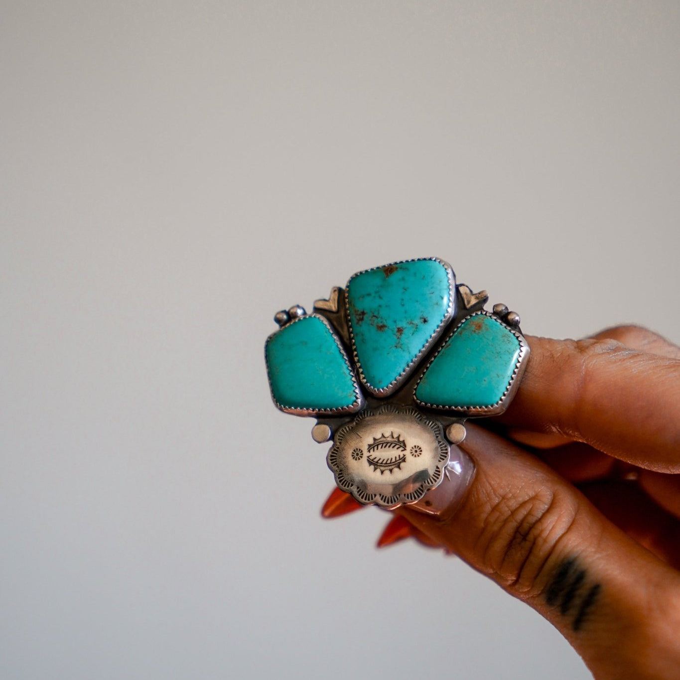 Monsoon Hair Ties in Campitos Turquoise - Golden Road Crafted