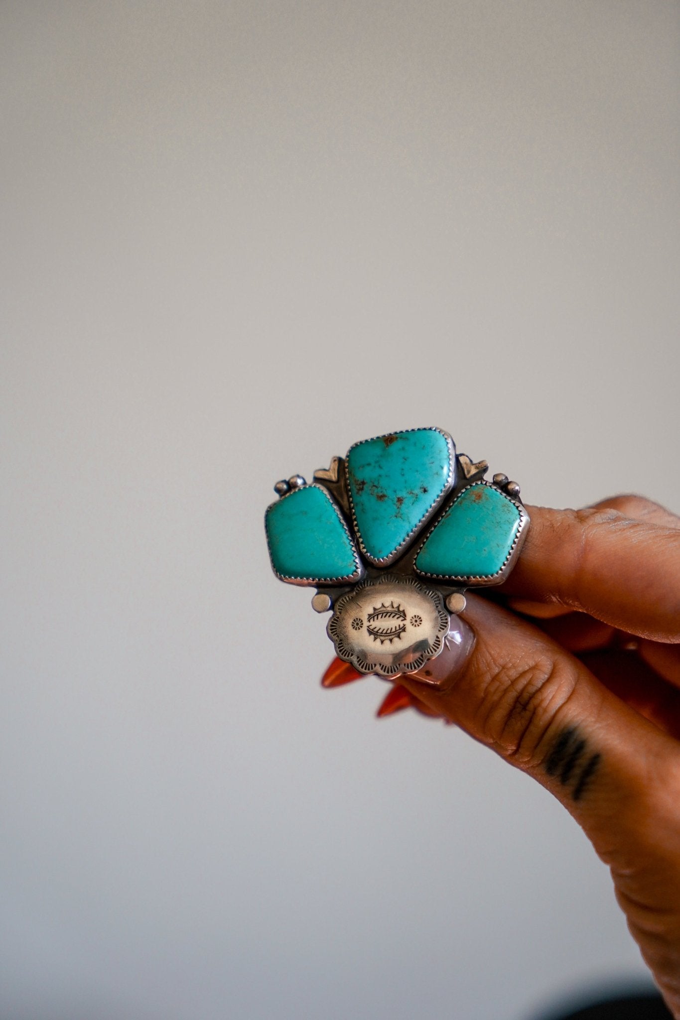 Monsoon Hair Ties in Campitos Turquoise - Golden Road Crafted