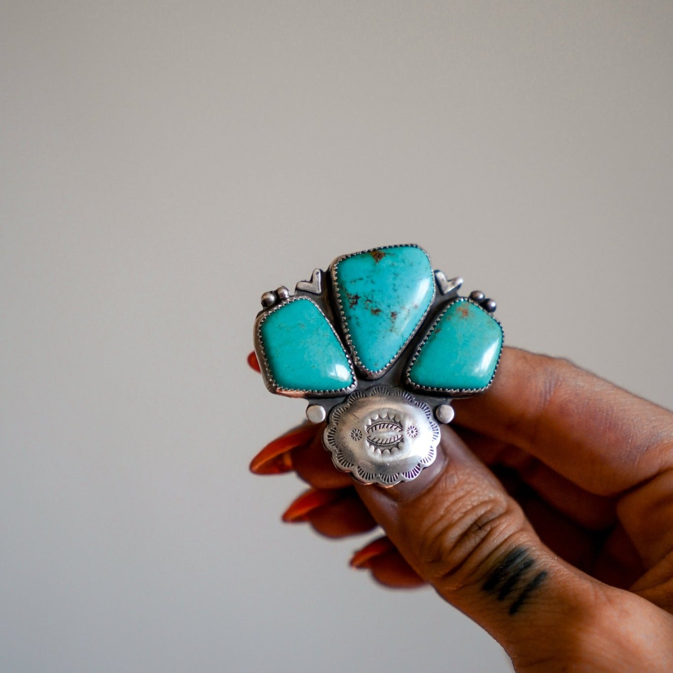 Monsoon Hair Ties in Campitos Turquoise - Golden Road Crafted