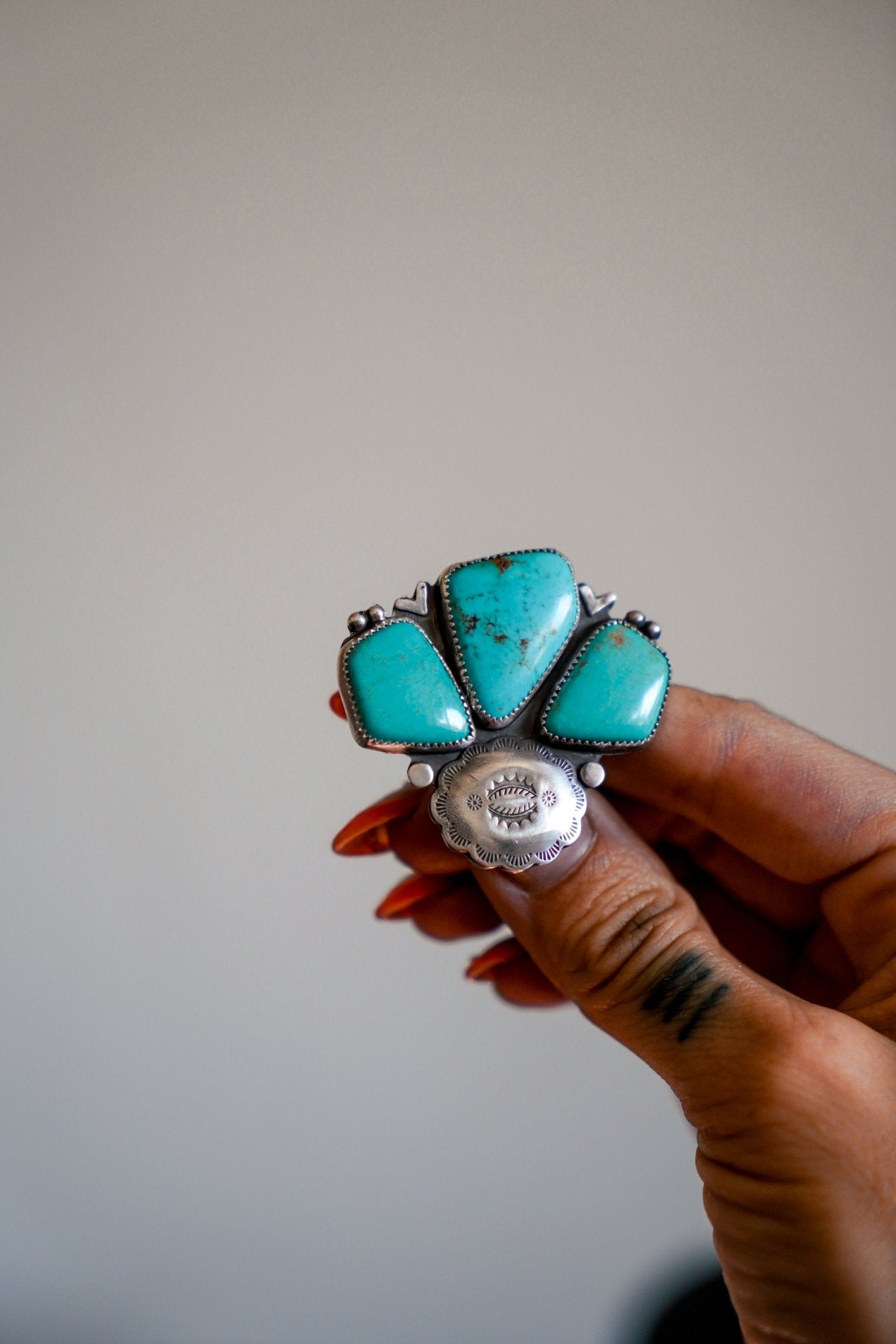 Monsoon Hair Ties in Campitos Turquoise - Golden Road Crafted