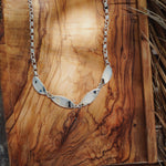 Montana Agate Choker - Golden Road Crafted
