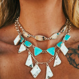 Montana Agate Choker - Golden Road Crafted
