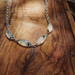 Montana Agate Choker - Golden Road Crafted
