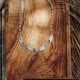 Montana Agate Choker - Golden Road Crafted