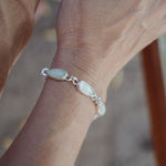 Moonstone Bracelet (Size small) - Golden Road Crafted