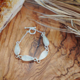 Moonstone Bracelet (Size small) - Golden Road Crafted