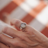 Moonstone Ring (Size 5) - Golden Road Crafted