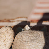 Moonstone Ring (Size 5) - Golden Road Crafted