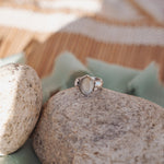 Moonstone Ring (Size 5) - Golden Road Crafted