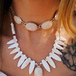 Morganite Choker - Golden Road Crafted