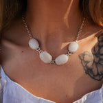 Morganite Choker - Golden Road Crafted