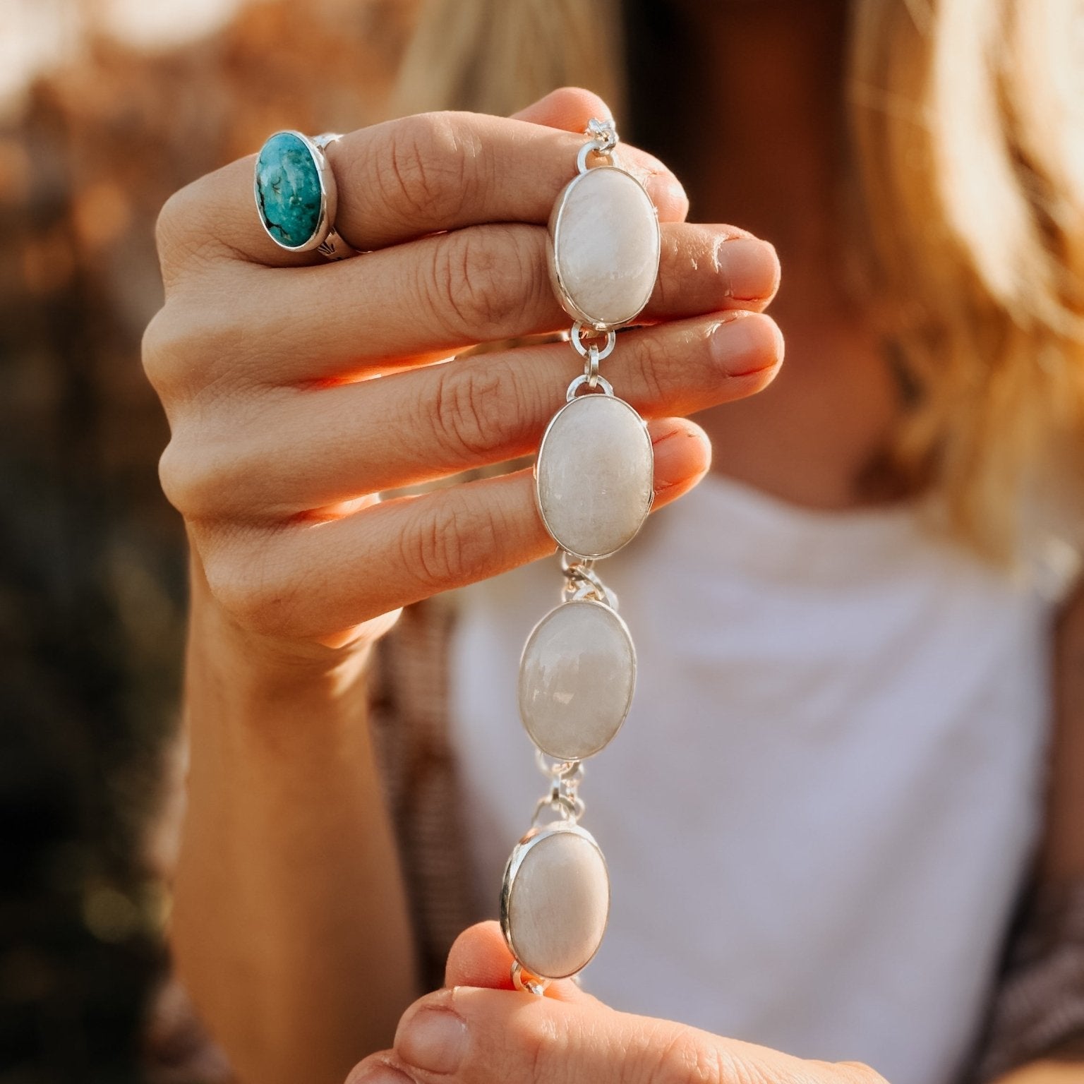 Morganite Choker - Golden Road Crafted