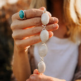 Morganite Choker - Golden Road Crafted